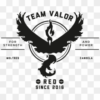 Team Valor , Png Download - Pokemon Go Red Team, Transparent Png