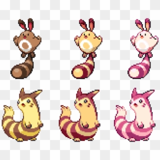 Again I Played Around With Shiny Evolutions Matched original - Cartoon, HD Png Download