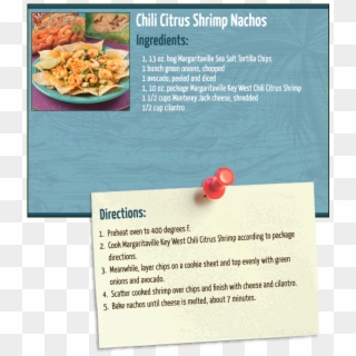 Chili Citrus Shrimp Nachos - Fish And Chips, HD Png Download