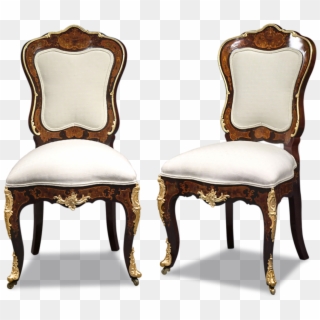 Louis Xv-style Side Chairs - Louis Xv Furniture, HD Png Download