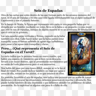 06 Seis De Espadas - Poster, HD Png Download