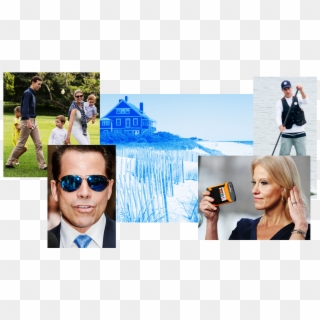 Jared And Ivanka Anthony Scaramucci Matt Lauer And - Collage, HD Png Download