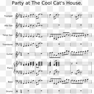 Transparent Cool Cat Png - Lochanside Bagpipe Sheet Music, Png Download