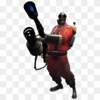 Tf2 Most Overpowered Class - Team Fortress 2 Pyro Render, HD Png Download