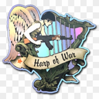 Sticker Harp Of War Holo, HD Png Download
