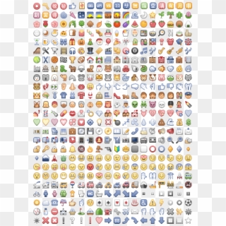 All The Emojis Available On Facebook - Unsolved Zodiac Letters, HD Png Download