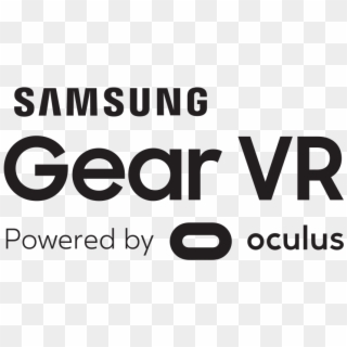 Samsung Gear Vr Powered By Oculus - Gear Vr Logo Png, Transparent Png