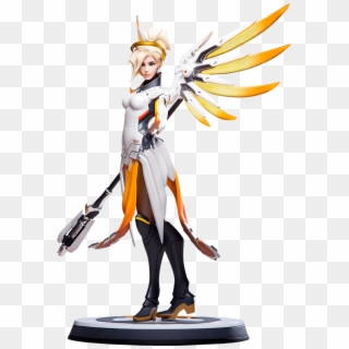 Mercy Overwatch Statue, HD Png Download