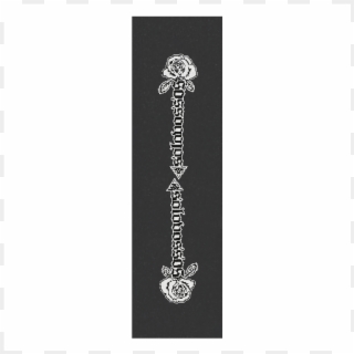 Solo Vos Sos Rose & Thorns Grip Tape - Calligraphy, HD Png Download
