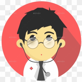 Doctor Flat Icon Png - Doctor Flat Image Png, Transparent Png