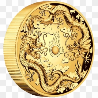 Ibau019055 1 - Double Dragon Gold Coin, HD Png Download