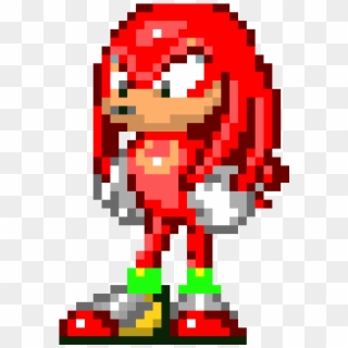 Knuckles Sonic 3 Sprite, HD Png Download
