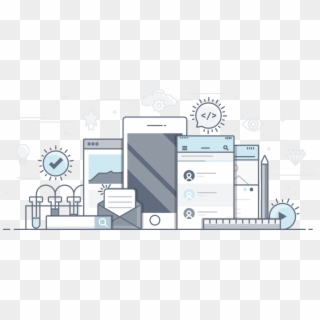 Mobile App, HD Png Download