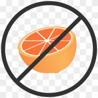 Avoid Grapefruit Or Grapefruit Juice While On This - No Symbol Transparent Black, HD Png Download