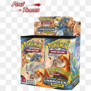 Pokemon Sun And Moon Unbroken Bonds Booster Box, HD Png Download