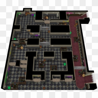 Lost Hotel Pokemon Y Map, HD Png Download