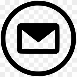 Transparent Email Vector Icon Png - Free Email Icon Round, Png Download