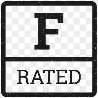 F-rating, HD Png Download