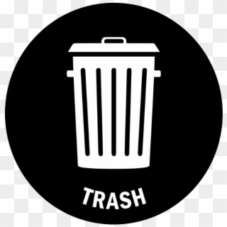Not A Trash Can Sign, HD Png Download