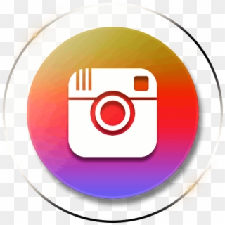 Round Instagram Graphic Transparent Background Png - Instagram, Png Download