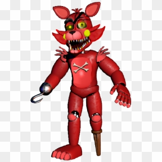 Hey Everyone Midnight Here I Made This For @glaux Tyto - Fnaf 6 Rockstar Foxy, HD Png Download