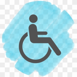 Type E Web Icon - Someone In A Wheelchair, HD Png Download