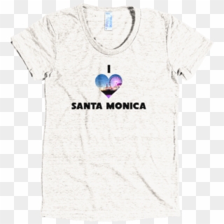 I ❤ Santa Monica Tee - Active Shirt, HD Png Download