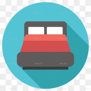Transparent Bedroom Icon Png, Png Download