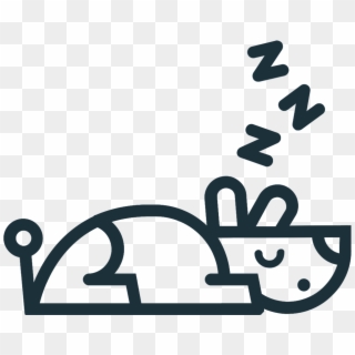 Sleeping Dog Logo Clipart, HD Png Download