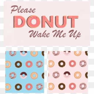 Please Donut Wake Me Up Detail Shot, HD Png Download