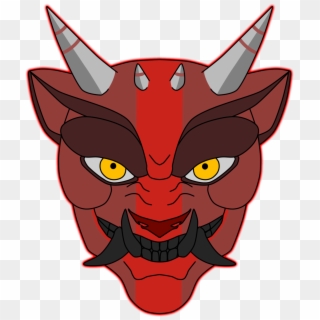 Oni Mask Demon - Oni Mask Transparent Background, HD Png Download