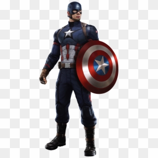 Civil War Iron Man Clint Barton Chris Evans - Captain America Full Body, HD Png Download