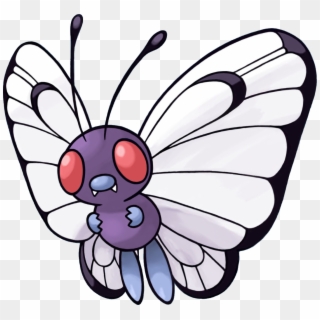Blue Drawing At Getdrawings - Pokemon Butterfree, HD Png Download