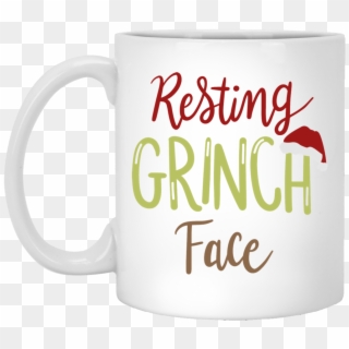 Resting Grinch Face 11 Oz - Beer Stein, HD Png Download