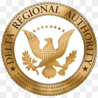 Dragoldseal White-background - Delta Regional Authority Logo, HD Png Download