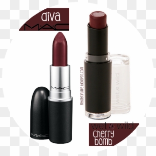Transparent Lipstick Clipart - Purple Black Lipstick Mac, HD Png Download