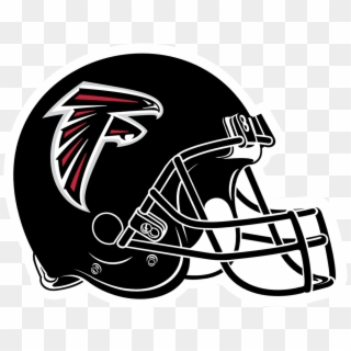 Atlanta Falcons Black Helmet Sticker - Falcon Football, HD Png Download