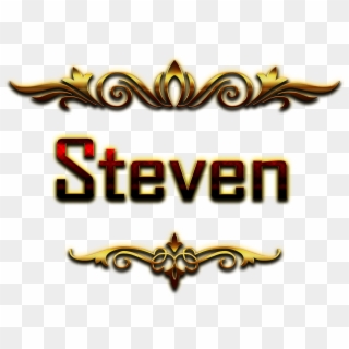 Steven Decorative Name Png - Harsh Name, Transparent Png