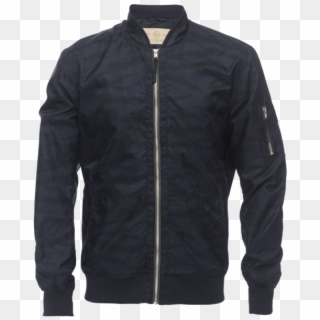 Bomber Jacket In Camo Print - Zara Man Jacket Prices, HD Png Download ...