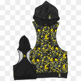 Hooded Stringer With Camo Pattern By Dedicated Nutrition - Dedicated Hooded Stringer Camo, HD Png Download