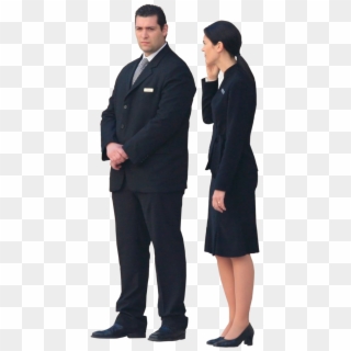 Transparent Two People Talking Clipart - Business Walking People Png, Png Download