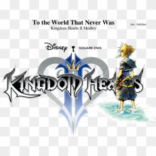 Transparent Kingdom Hearts Heart Symbol Png - Kingdom Hearts 2 Logo, Png Download