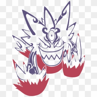 Gengar Pokemon Face, HD Png Download , Transparent Png Image - PNGitem