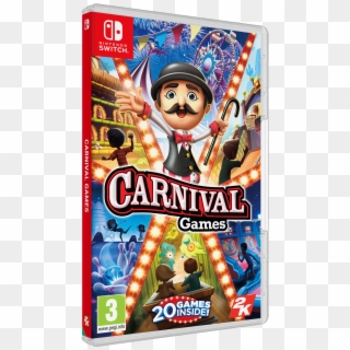 Win Carnival Games - Carnival Games Nintendo Switch, HD Png Download