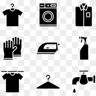 Laundry - Dry Cleaners Icon Png, Transparent Png