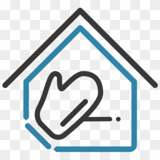 Residential Cleaning - Green Building Icon Png, Transparent Png