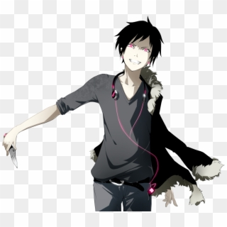 Black Hair Anime Guy With Knife, HD Png Download
