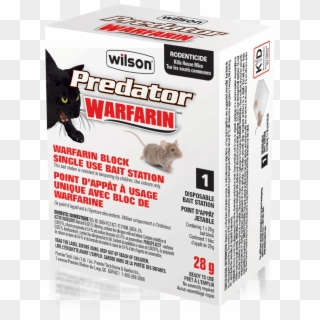Wilson Warfarin™ Block Single Use Bait Station 1 Pack - Rat, HD Png Download