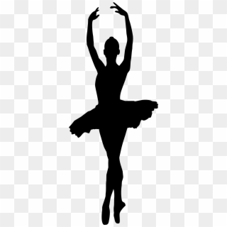 Kingaroy Silhouette Drawdy Dance School Ballet Dancer - Transparent Background Ballerina Png, Png Download