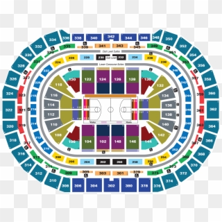 Nuggets Pepsi Center Seating Chart, HD Png Download